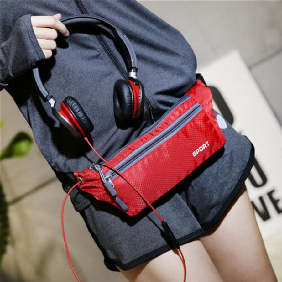 Brand Style Sports Running Bum Bag Fanny Pack Travel Waist Bags Phone Zip Belt Pouch Wallet