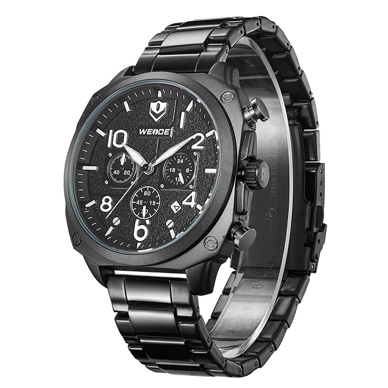 Reloj WEIDE, relojes de cuarzo para hombres, relojes de pulsera militares resistentes al agua deportiva, relojes de hombre, reloj Masculino