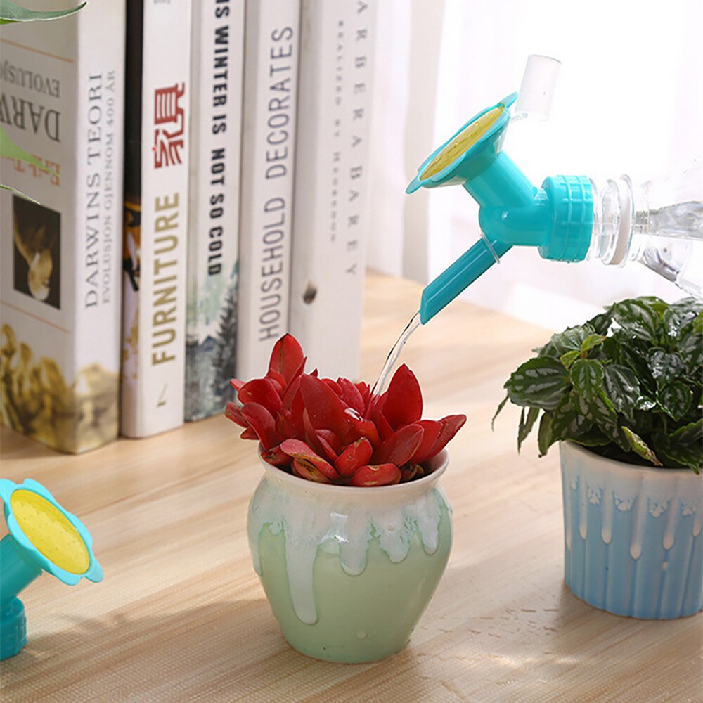 Produktbild von Yardwe 5er-Pack Gießaufsatz Für Flaschen – Grau, Aus Kunststoff, 9x5x3 Cm, Für Bewässerung, Sämlinge, Bonsai, Garten, Passt Auf Die Meisten Plastikflaschen
