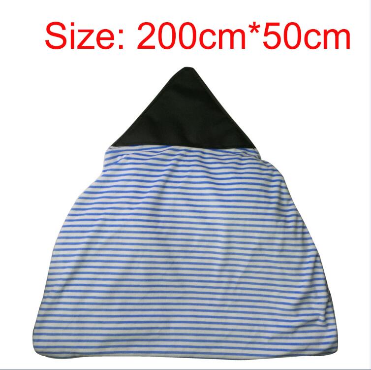 Surfbrettabdeckung, surfbretttasche, wakeboard-longboard-surfing-stretch-schutztasche: Blau -200 x 50