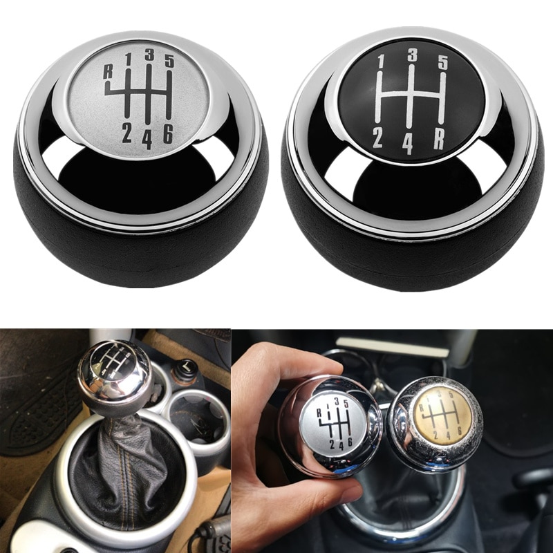 Pommeau de levier de vitesse 5/6 vitesses, boule à main pour Mini R50 One D R52 R53 Cooper s3 portes 2001 2002 2003 2004 2005