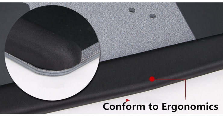 Ergonomic Sliding Tilting XL Size Wrist Rest Keyboard Holder with Two Mouse Pads for Computer Desk Keyboard Tray Stand