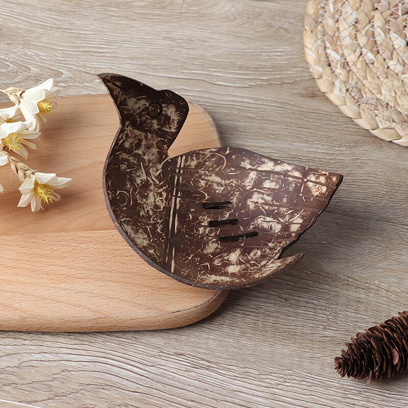 12Styles Natural Carbide Wood Soap Dish Wooden Soap Container Travel Wood Soap Box Shower Plate Bathroom Soap Holder: style7