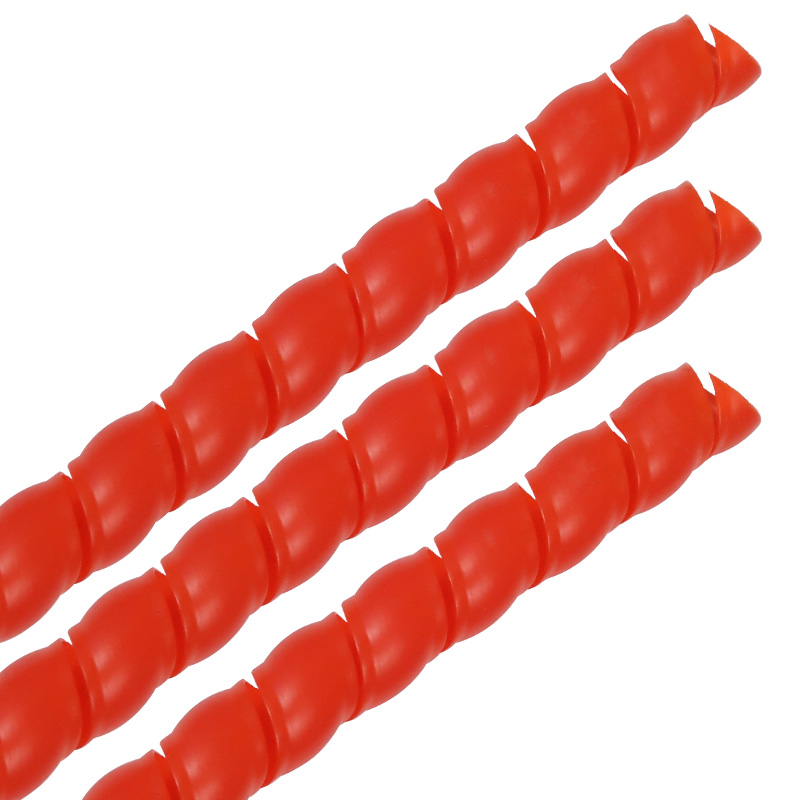 2M Lange 8/10/12mm Kabel Bescherming Hoes Spiraal Wond Flexibele Draad Organisator Isolatie Mouw Draad kronkelende Protector
