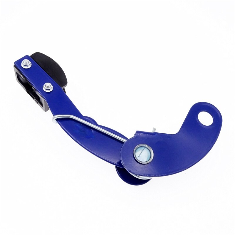 1pc Motorcycle Chain Automatic Tensioner Universal Adjust Chain Tensioner Bolt Roller Motorcycle Automatic Regulator Accessories: Blue