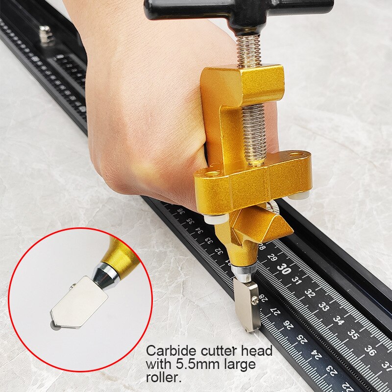 2-In-1 Glas Cutter Set Glassnijder, Schroevendraaier, Lichtmetalen Cutter Hoofd, fles Glassnijder Olie