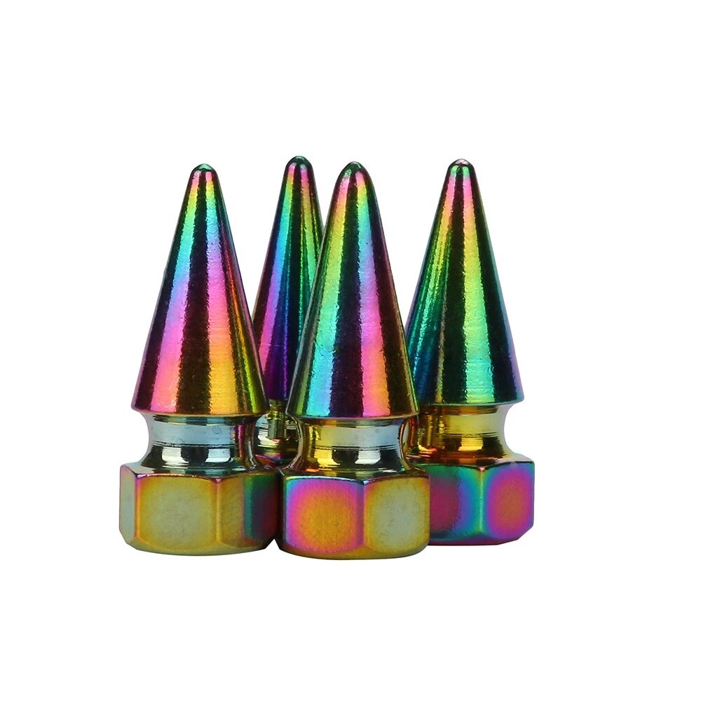 Airplane Shape Aluminum Bicycle Tire Valve Cap Ultralight Mountain Road Bike Valve Cap Tire Valve Protector MTB Accessories: E