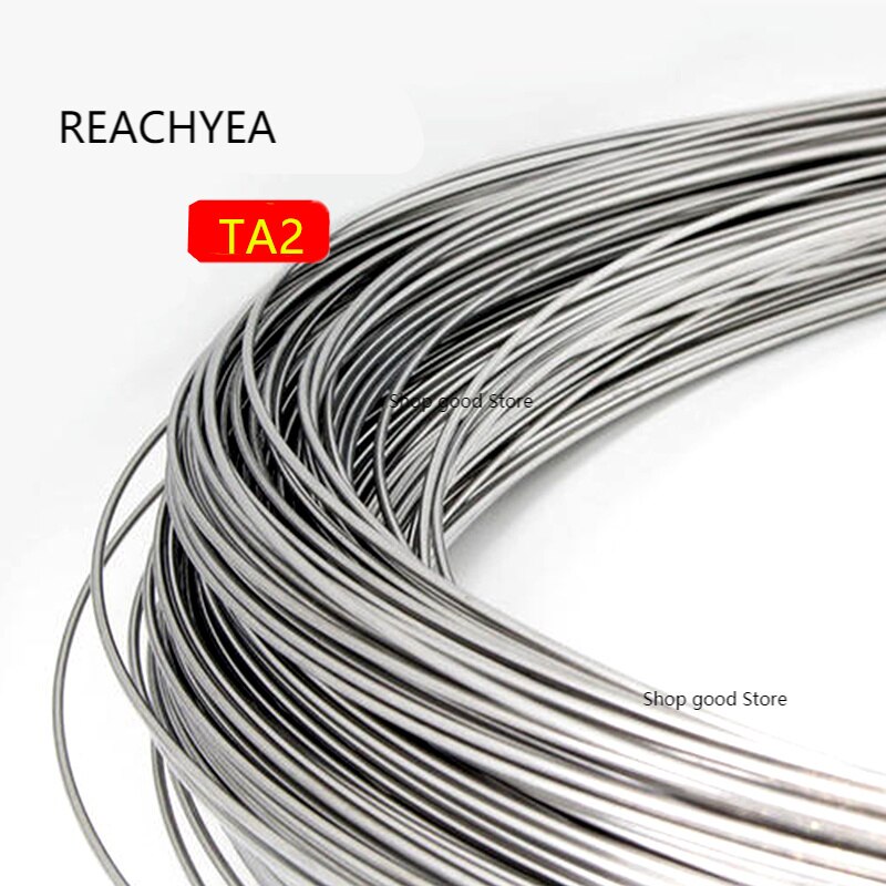 1Meter Titanium Diameter 1.2Mm Tig Lassen Staven Pure Titanium Staaf Lasdraad Titanium Tig Draad