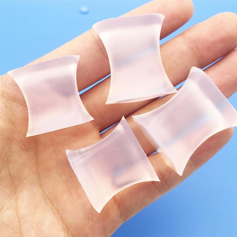 2 Pair Foot Finger Toe Separator Adjustable Hallux Valgus Pedicure Corrector Silicone Gel Feet Care Pads Thumb Valgus Protector: Light Grey