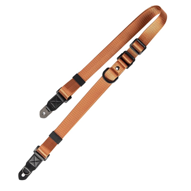 Slr kamerastropp multifunksjonell stropp til sportskamera digitalkamera rygghengende stropp: Brun