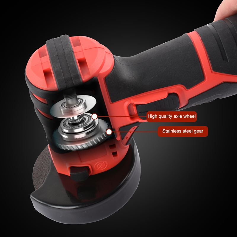 12V Brushless Angle Grinder 300W 13000Rpm Cordless Mini Polishing Machine Diamond Cutting Grinder 1 Lithium EU Plug