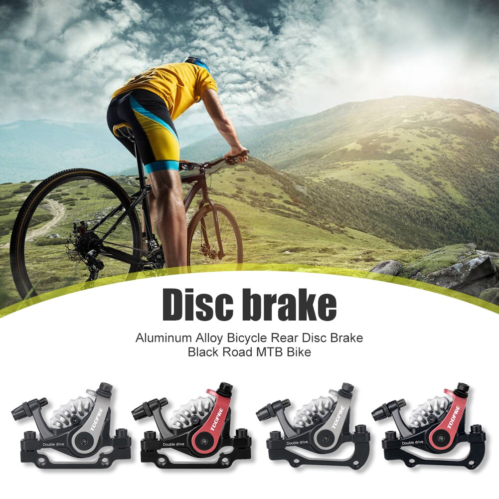 ​Piston Bike Disc Brake Calipers Disc Brake Pads  F160/R140 F180/R160 ​Dual Piston Bike Front Rear Disc Brake Calipers