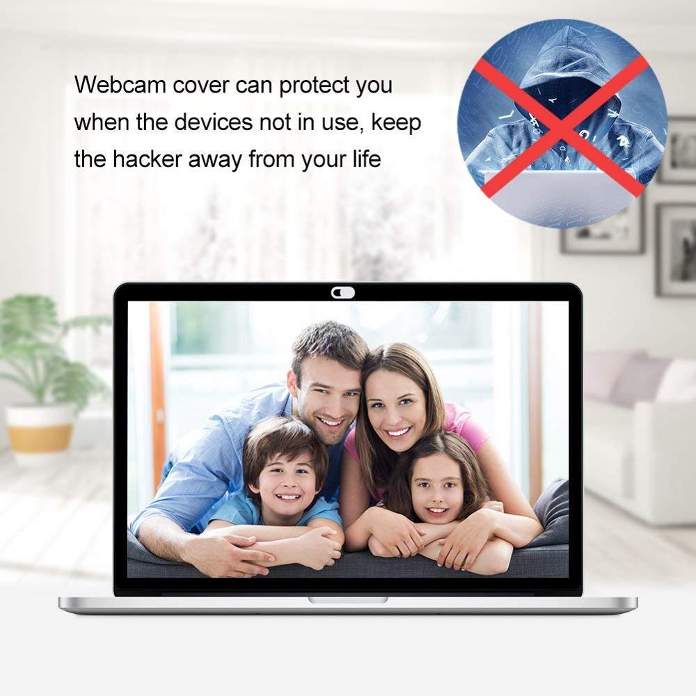 Tapa camara portatil Tapa webcam Ordenador Cubierta de Webcam cubierta protegida imán deslizante de plástico protege la privacidad Mac ios Web laptop