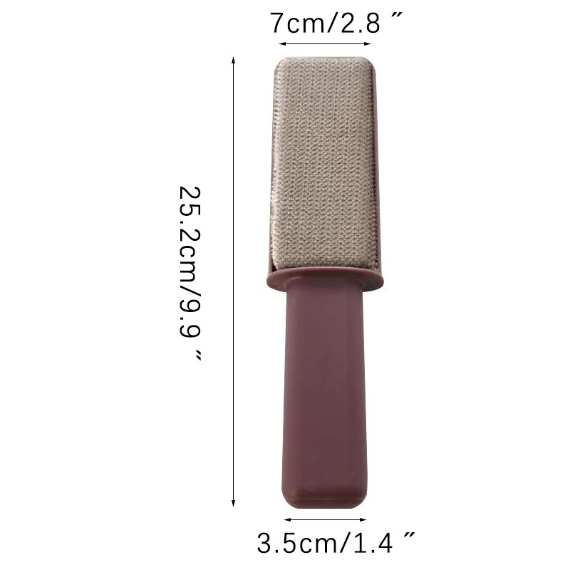Magic Lint Remover Cartoon Clothing Hair Remover Brush Pet Hair Remover Roller Reusable Cleaning brush Lint Removal Static Brush: Pink