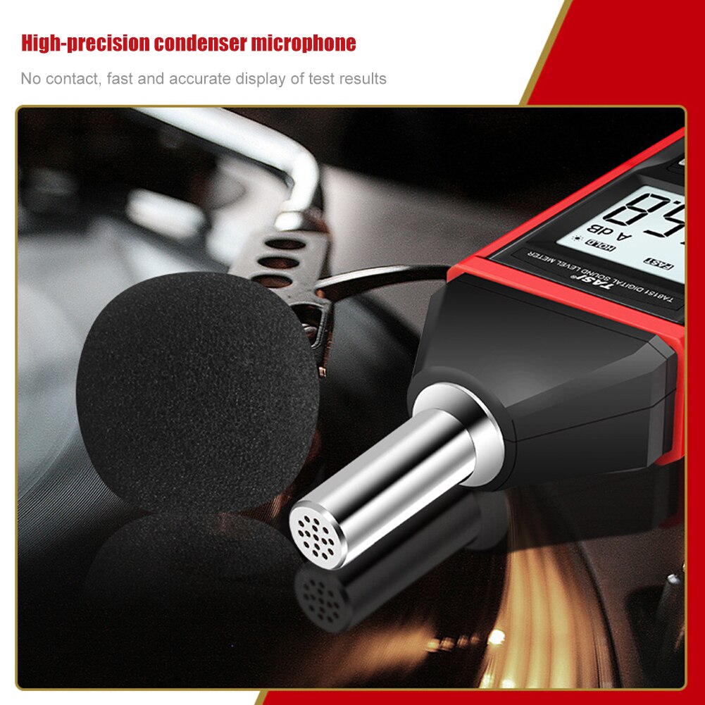TA8151 noise tester measuring instrument 30-130dB decibel sound level meter digital sound level meter noise tester noise