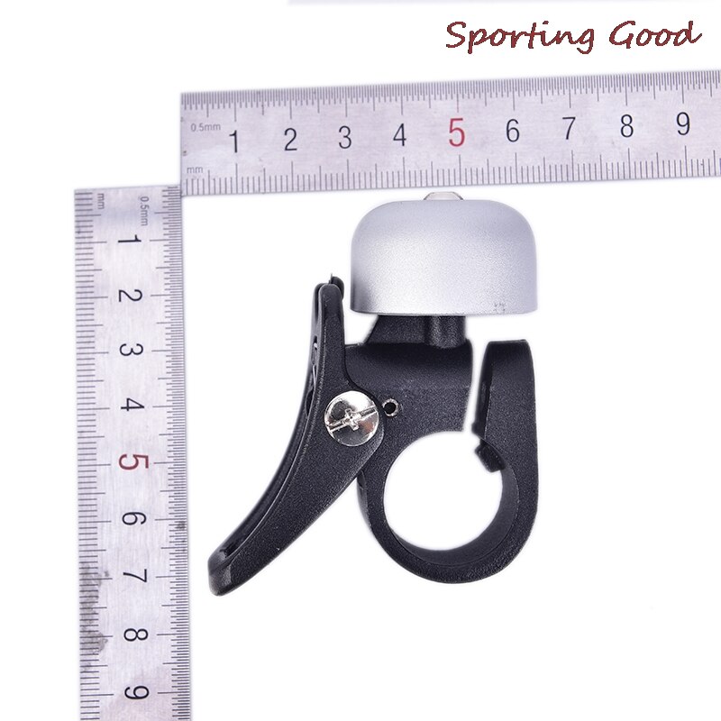 1pc Aluminium Alloy Scooter Loudly Voice Bell Horn Ring Bell With Quick Release Mount For M365 Electric Scooter