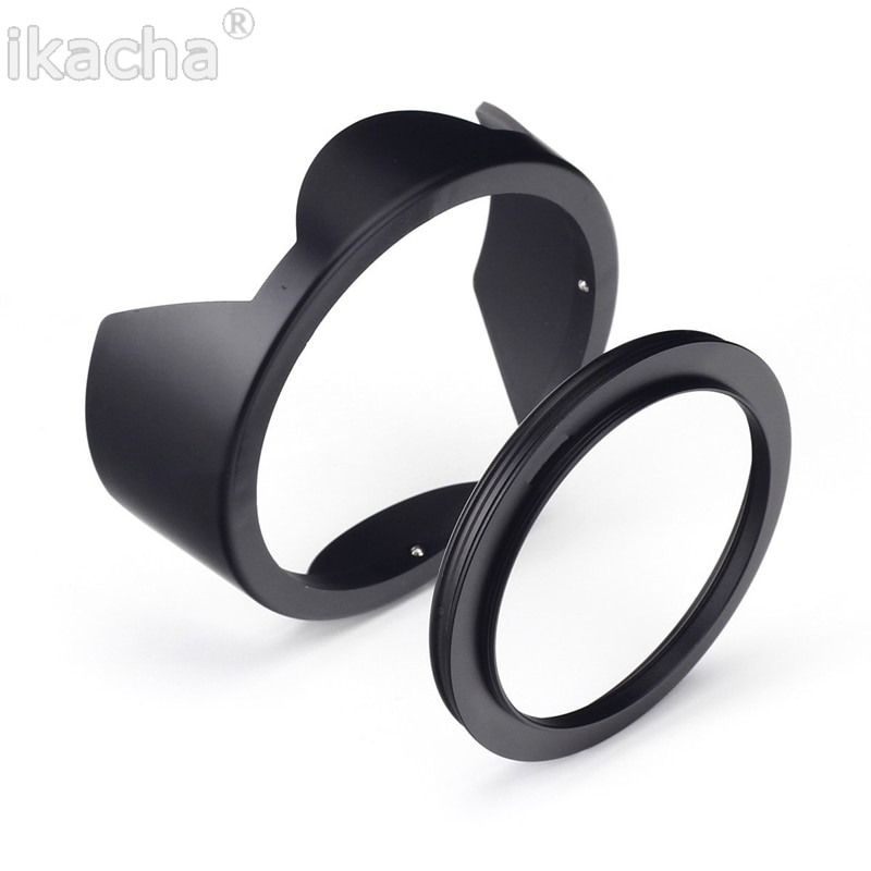 55MM Reversible Petal Flower Lens Hood For Nikon D7000 D5200 D5100 D3200 D3100