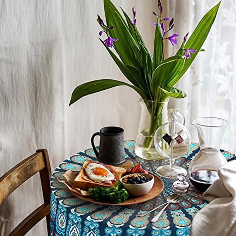 Strand Mat Ronde Chiffon Picknick Deken Waterdicht Outdoor Camping Tapijt Tafelkleed Cover Boho Sjaal Multifunctionele Decor Mat