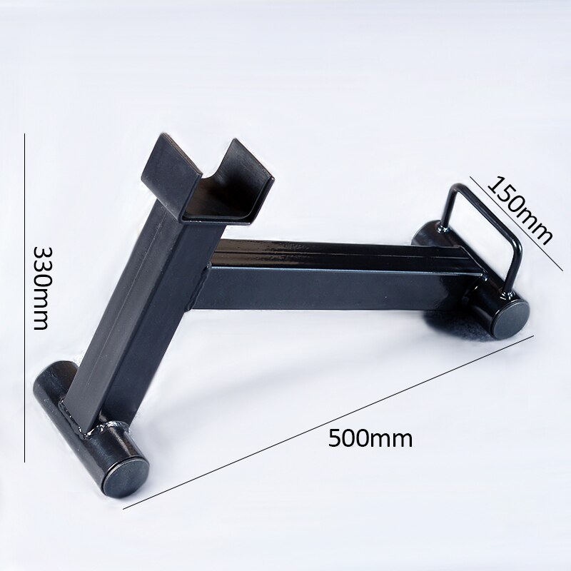 Metal Barbell Changing Holder Bracket Rack Single-Side Barbell Quick Replacement Changer Crowbar Auxiliary Accessories: 2
