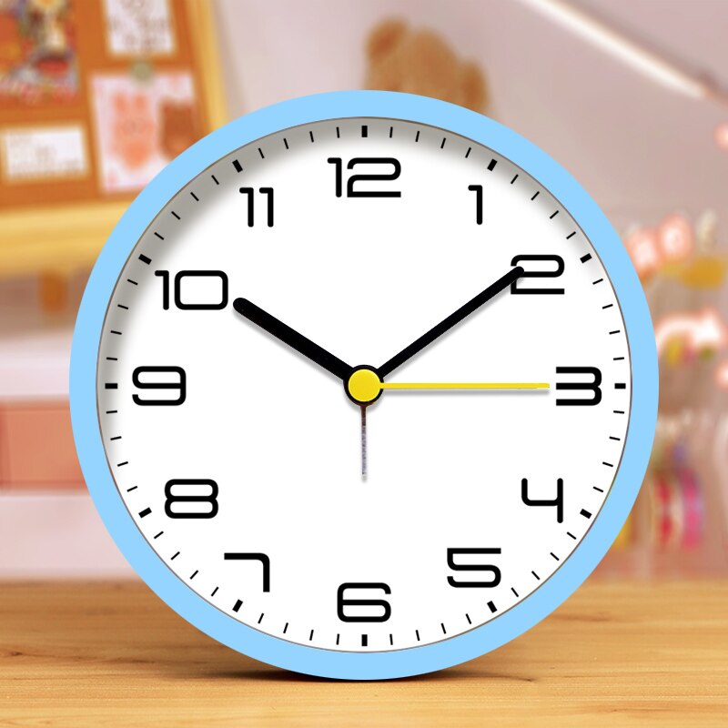 Eenvoudige Wekker Voor Kinderen, Jongens En Meisjes Leuke Klok Alarm Nachtkastje Lichtgevende Desktop Elektronische Klok.: D