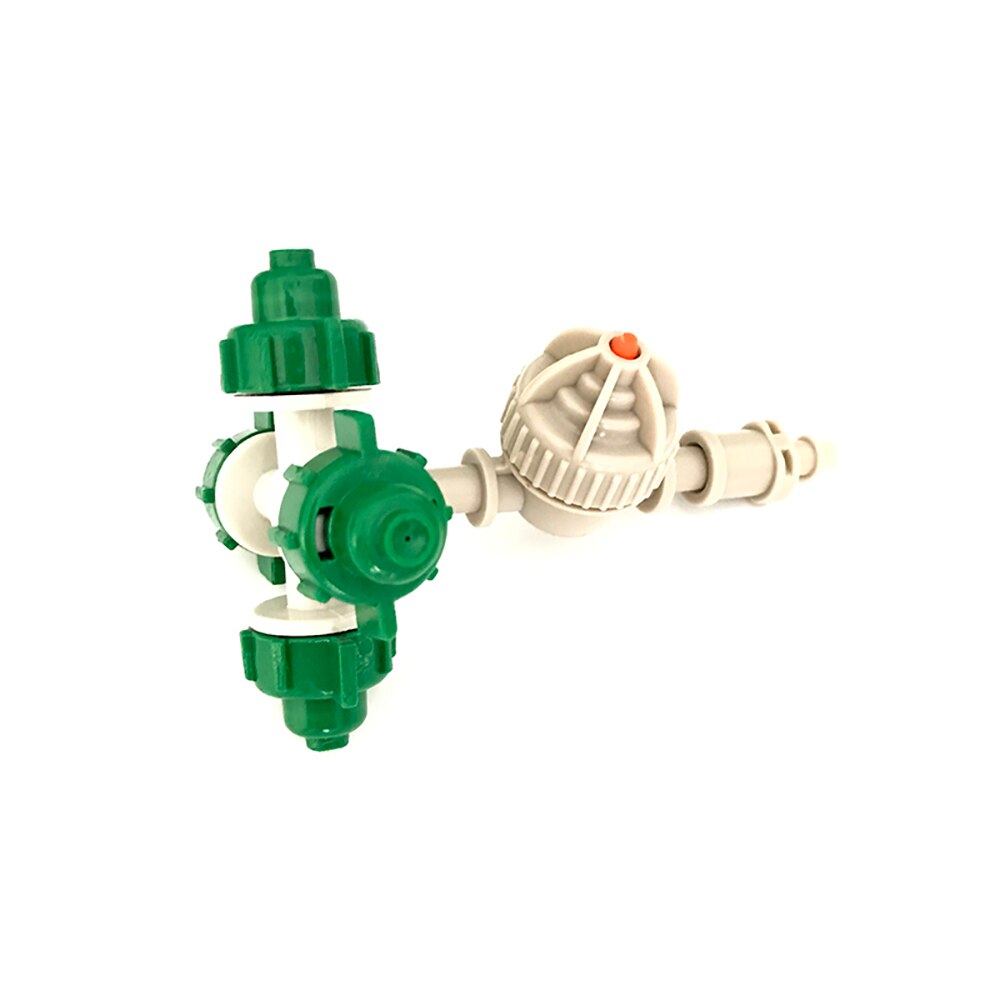 20Pcs Fogger Spuit Met 4/7 Mm Slang Kas Bevochtiging Automatische Irrigatie Apparatuur Tuinieren Sprinkler IT221