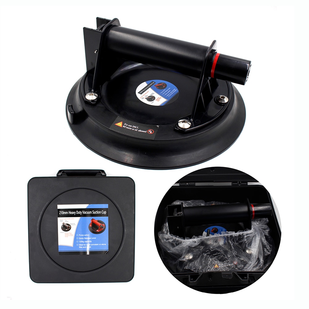 Portable 8 inch Vacuum Suction Cup with Handle Hea... – Grandado