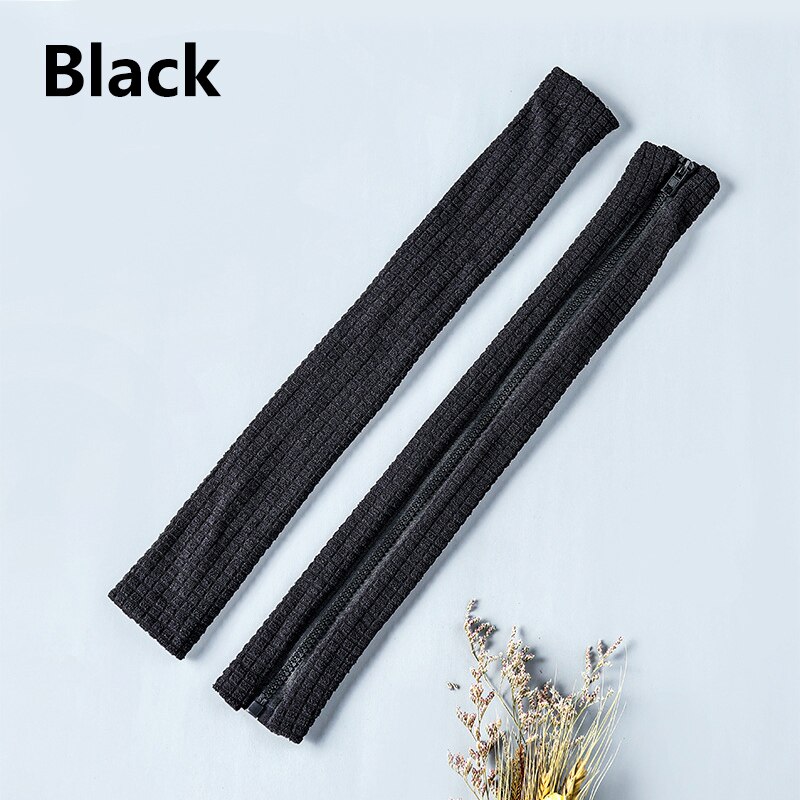 2 st enfärgade elastiska armstödsöverdrag med dragkedja spandex armstöd datorstolsöverdrag för kontorsdator stol armstödsöverdrag: 1
