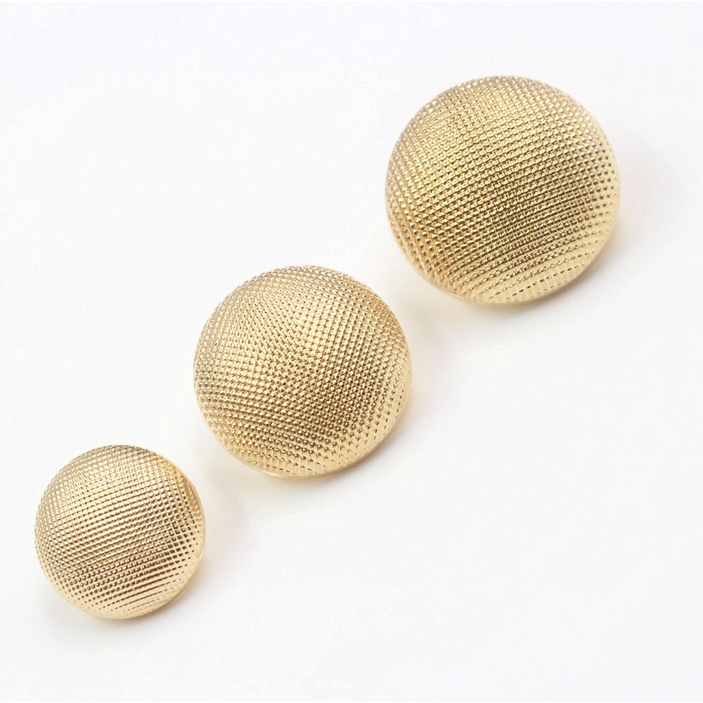 18mm 22mm 25mm 10 stks/partij metalen knoppen voor kleding trui jas decoratie overhemd gouden knopen accessoires DIY JS-0128