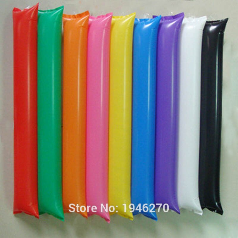10 par/parti spil aktiviteter cheer forsyninger pe ballon synge konkurrence luft oppustelig pong bong stick god 9 farver
