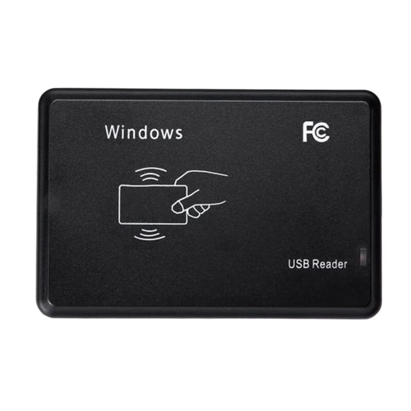 Usb Port Em4001 125Khz Rfid Id Contactless Sensitivity Smart Card Reader Support Window System
