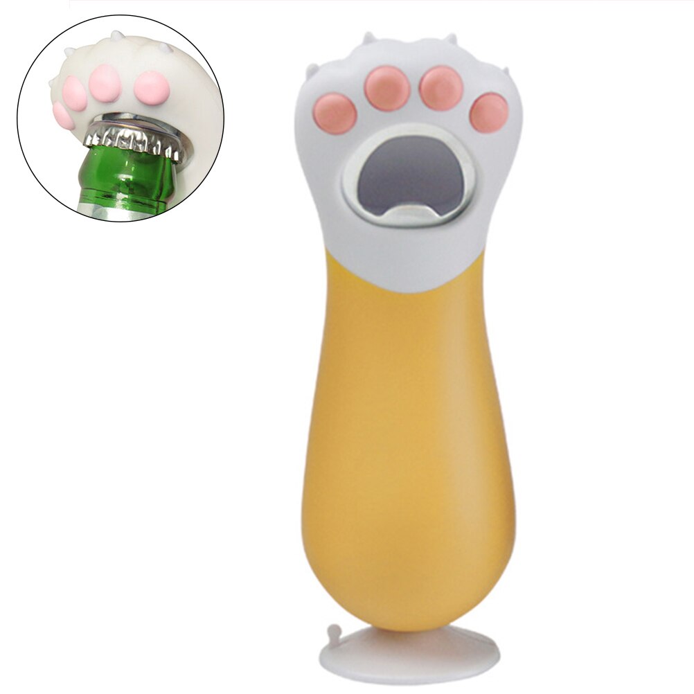 Draagbare Creatieve Kat Poot Vormige Flesopener Glas Bier Flesopener Keuken Gadget Gereedschap Beer Bar Tool Klauw Voor Keuken