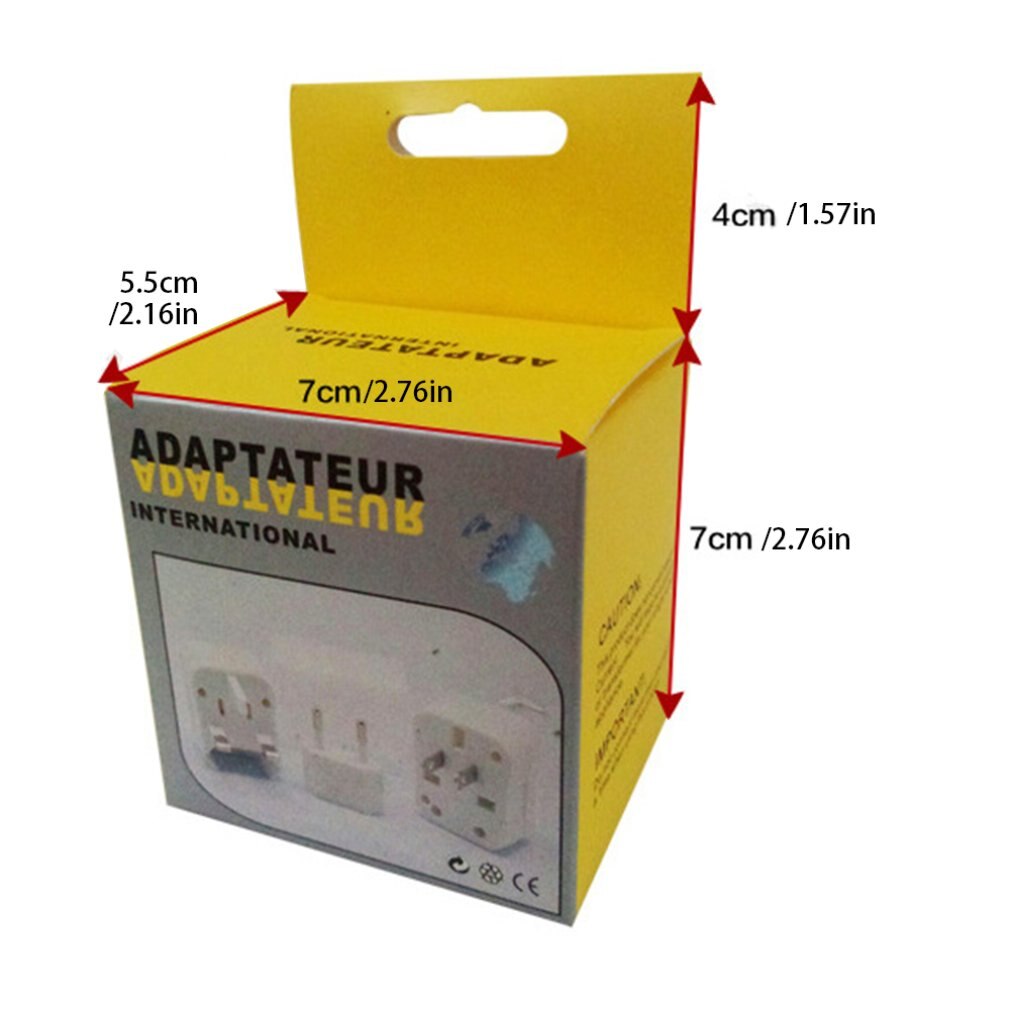 Multi-Function Conversion Plug Universal Conversion Plug Travel Universal Conversion Plug Three-In-One Conversion Socket