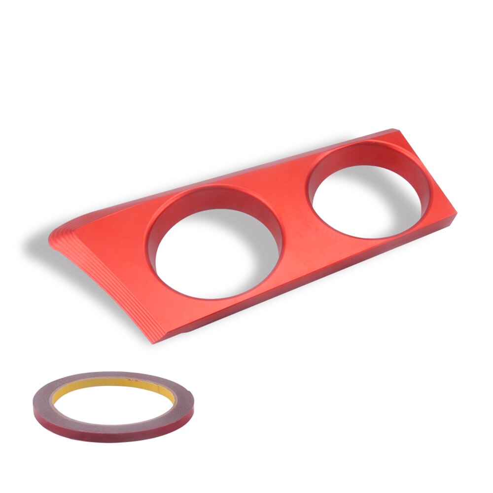 Automobile Cup Holder Cup Base Fit for BMW 1 Series 116 116i 118 118i 118d 120 120i E87 E81 E82 E88 Red: Orange