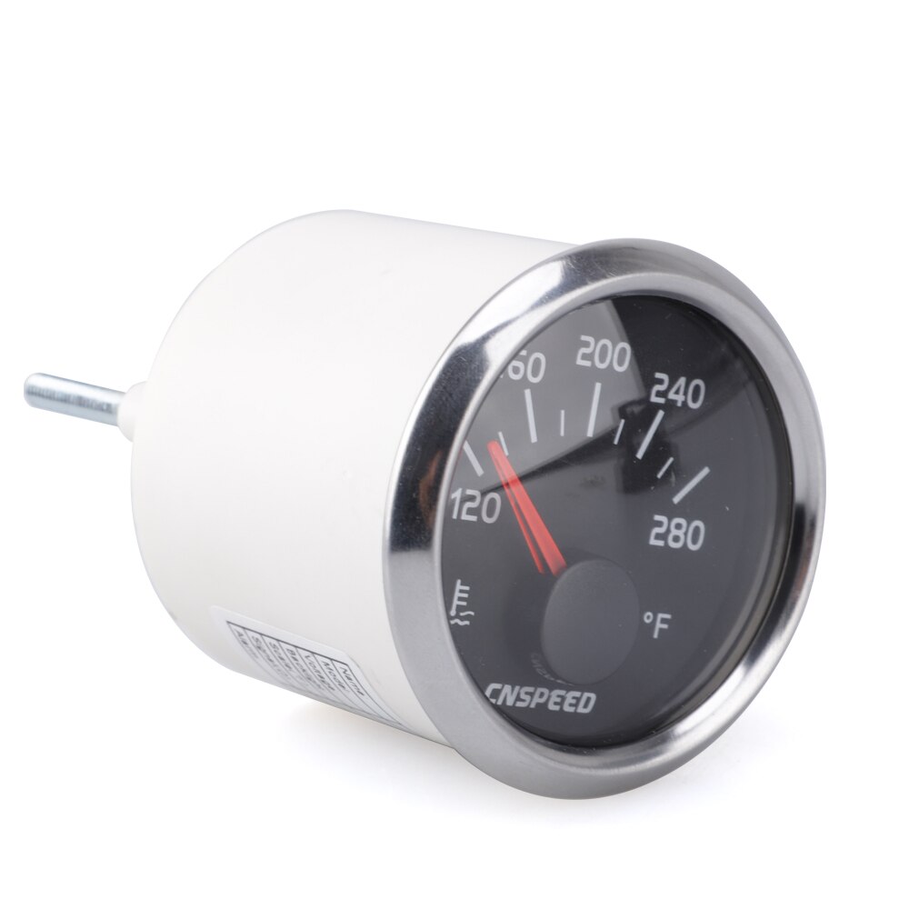 Dyno Racing 2 52mm 12V Pointer Mechanical Water | Ubuy - View #2