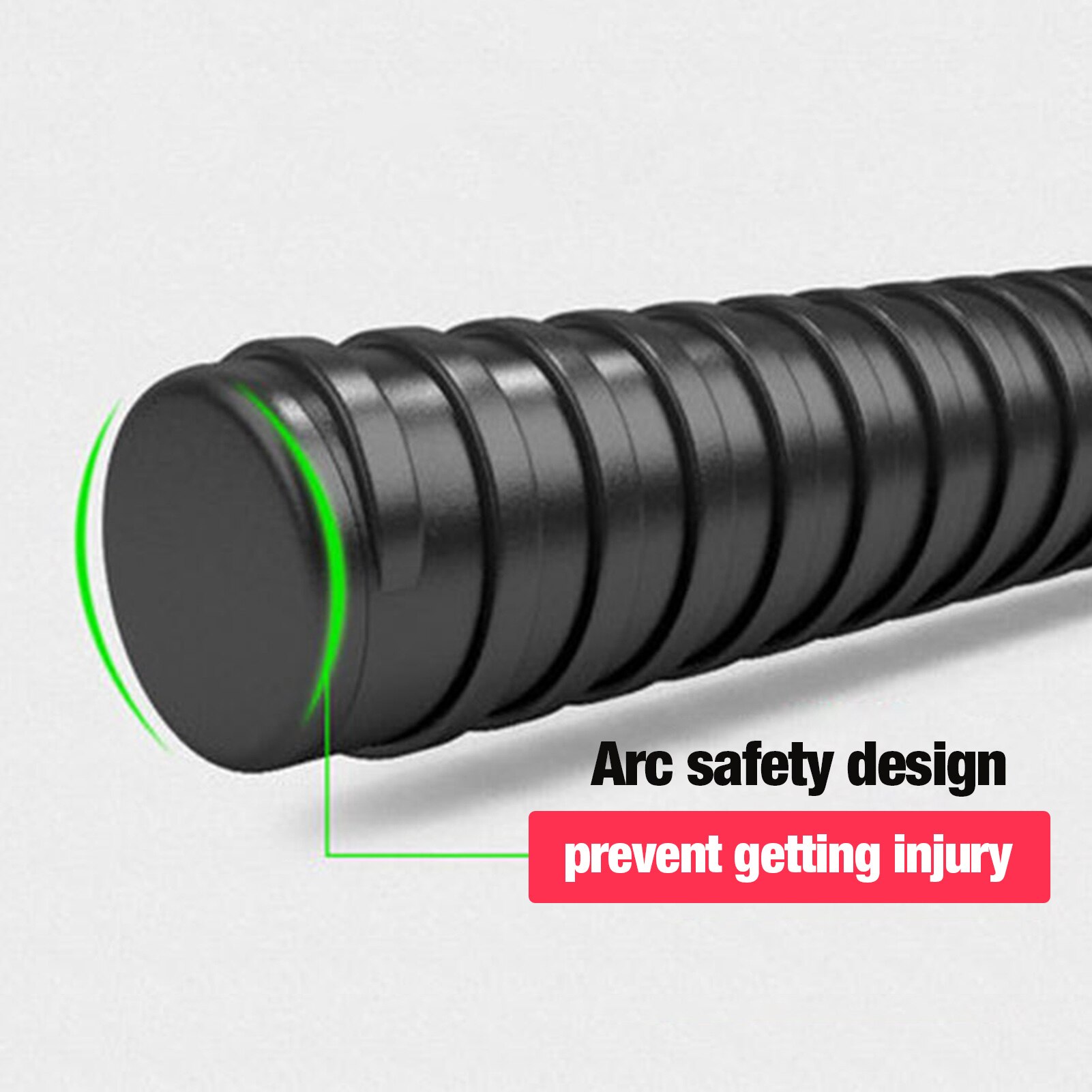 Hantel Bar Anschluss Stahl Rohr mit Nicht-Unterhose Griff Hantel Bar Perfekte Ausbildung 2 Befestigungs Ringe Einfach zu Zerlegen