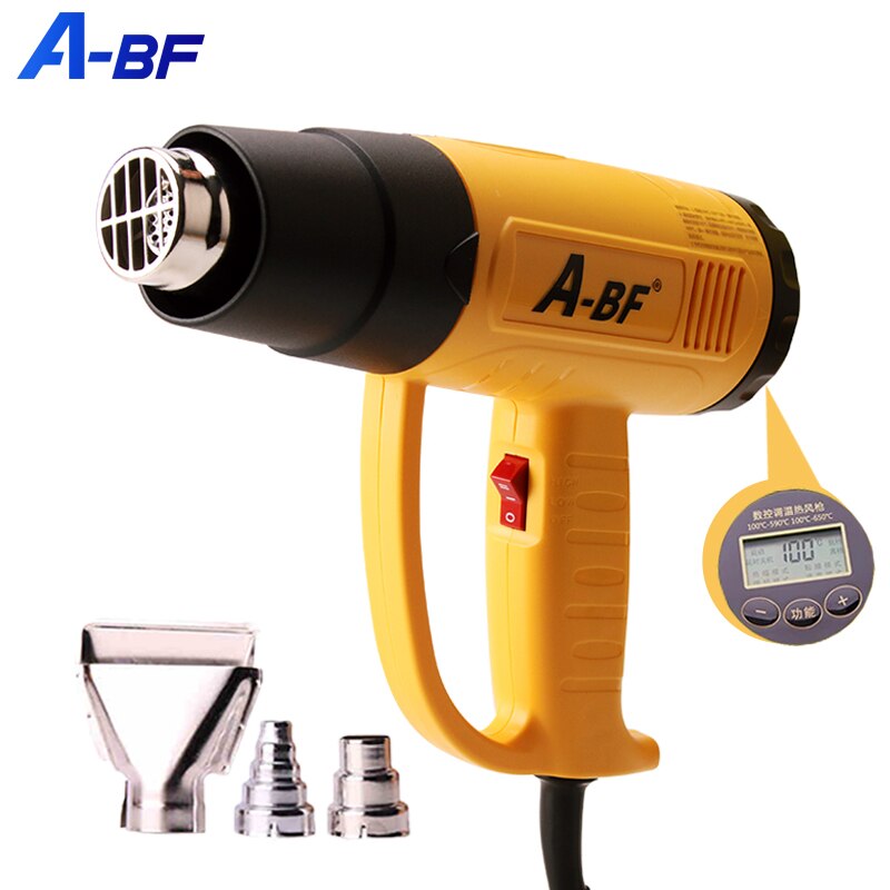 A-BF Air Gun Digital Display Micro Rework Soldering Station Air Gun For Welding Repair Tool 1600W/2000W