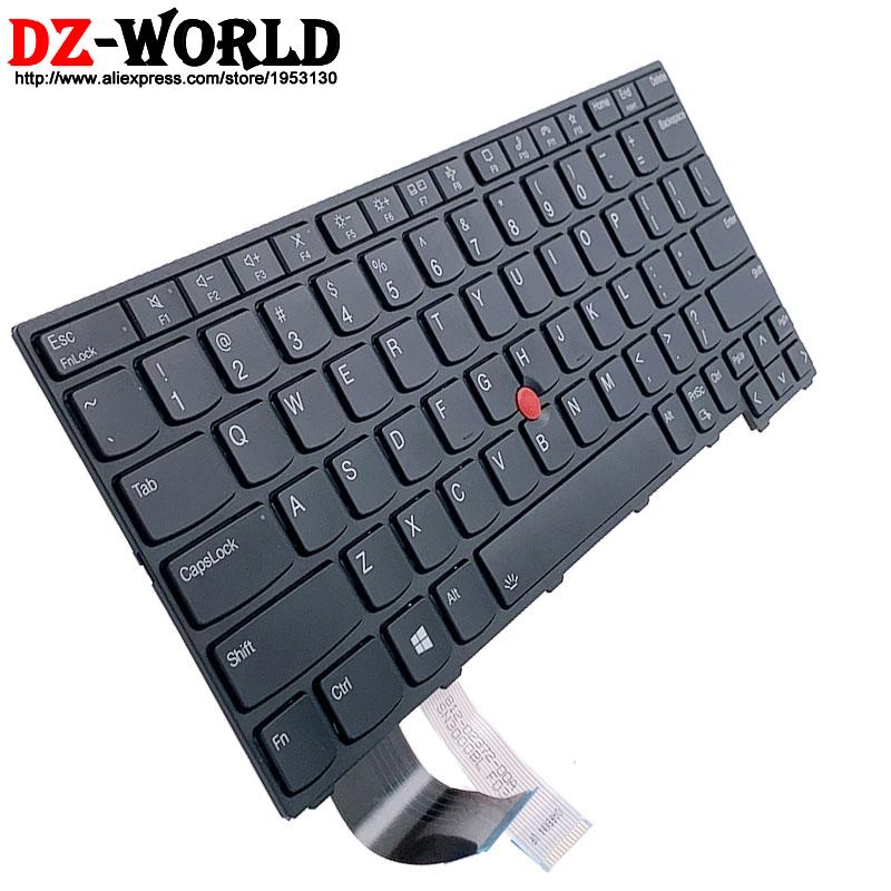 Original US English Backlit Keyboard for Lenovo Thinkpad X13 Gen2 Laptop Teclado 5N21A21808 5N21A21882 5N21A21734 5N21A21845