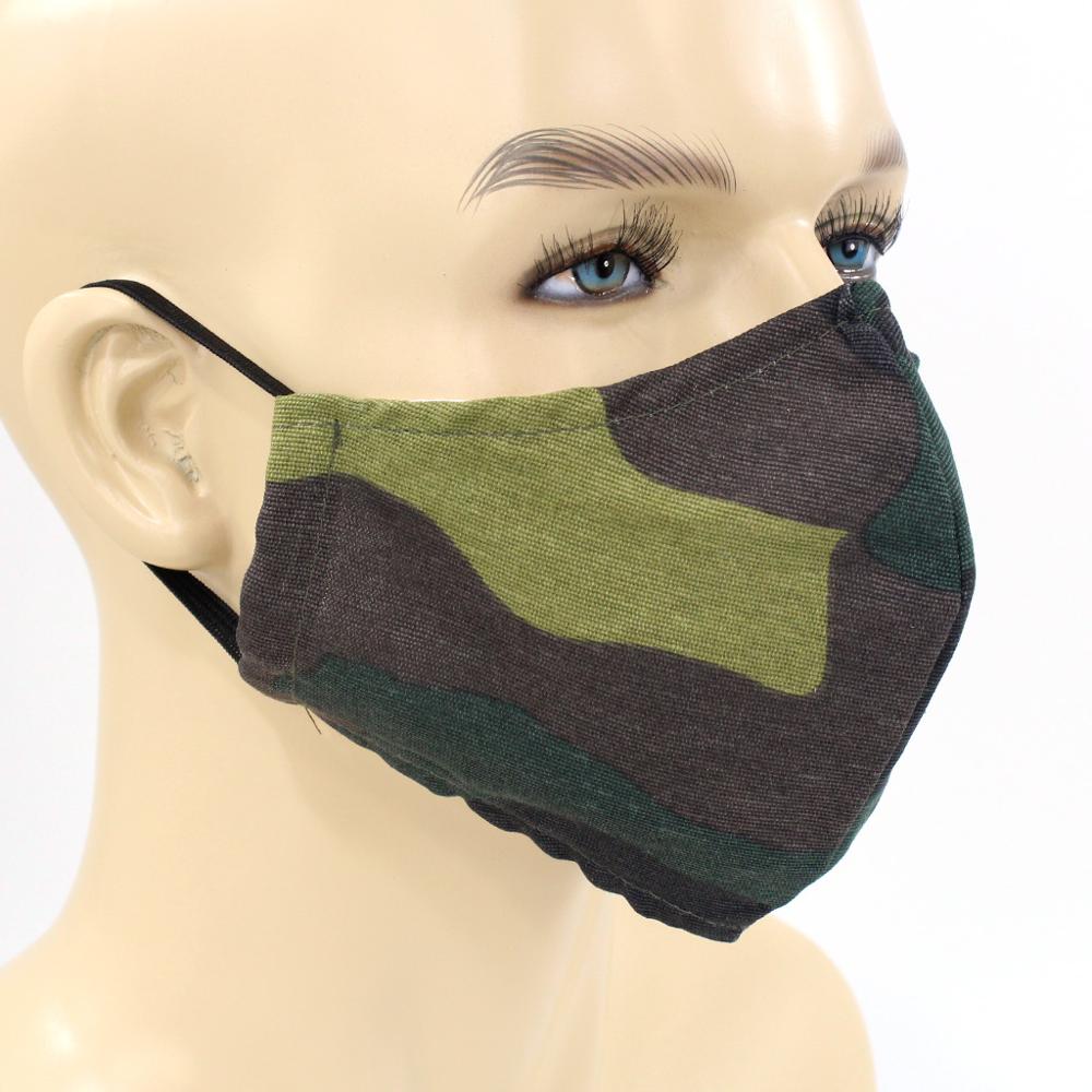 Mascarilla higienica reutilizable de microfibra fabricada en España con funda interior para filtro e innovador sistema de cierre: Lavanda