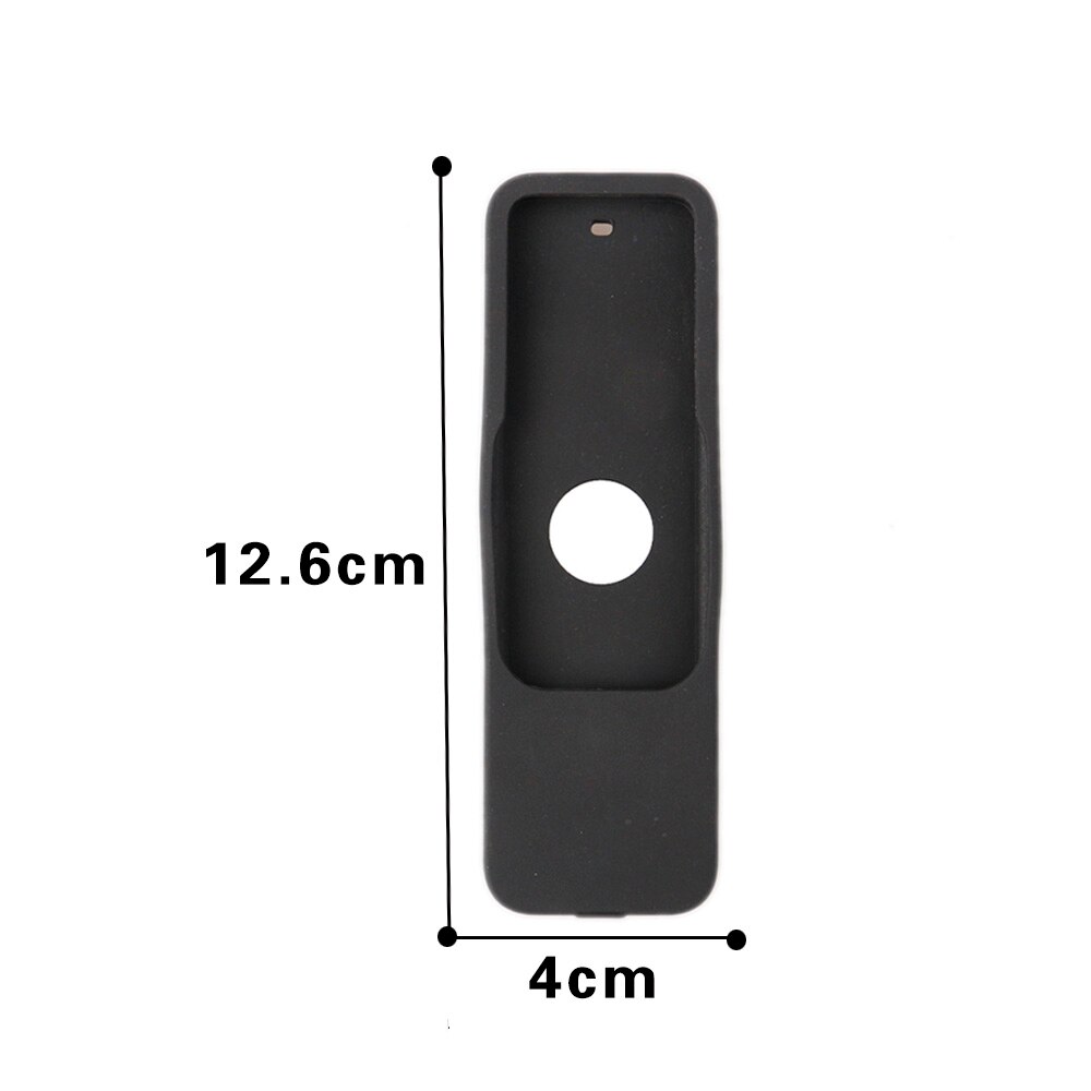 Coque de protection en Silicone coloré pour télécommande Apple TV 4, housse anti-poussière étanche