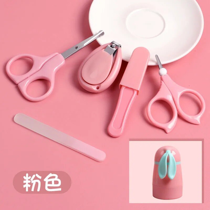 Baby Eenhoorn Nail Care Nagelknipper Babyverzorging Nagelknipper Kinderen Manicure Mes Baby Nail Trimmer Voor Pasgeboren Baby: pink rabbit