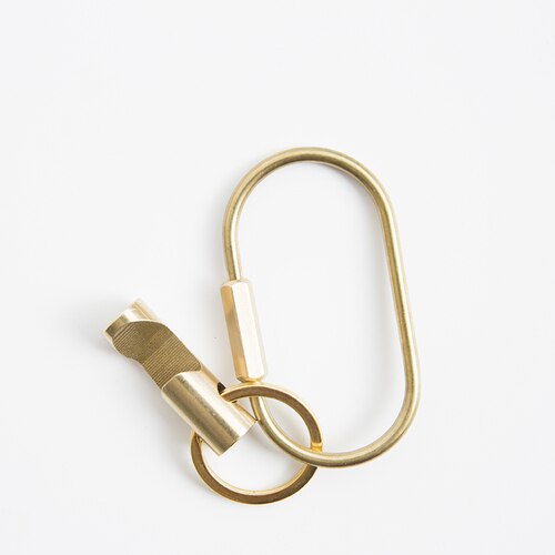 Messing hanger kleine verse metalen sleutelhanger ring hanger sleutelhangers voor mannen sleutelhangers: You can drink packag