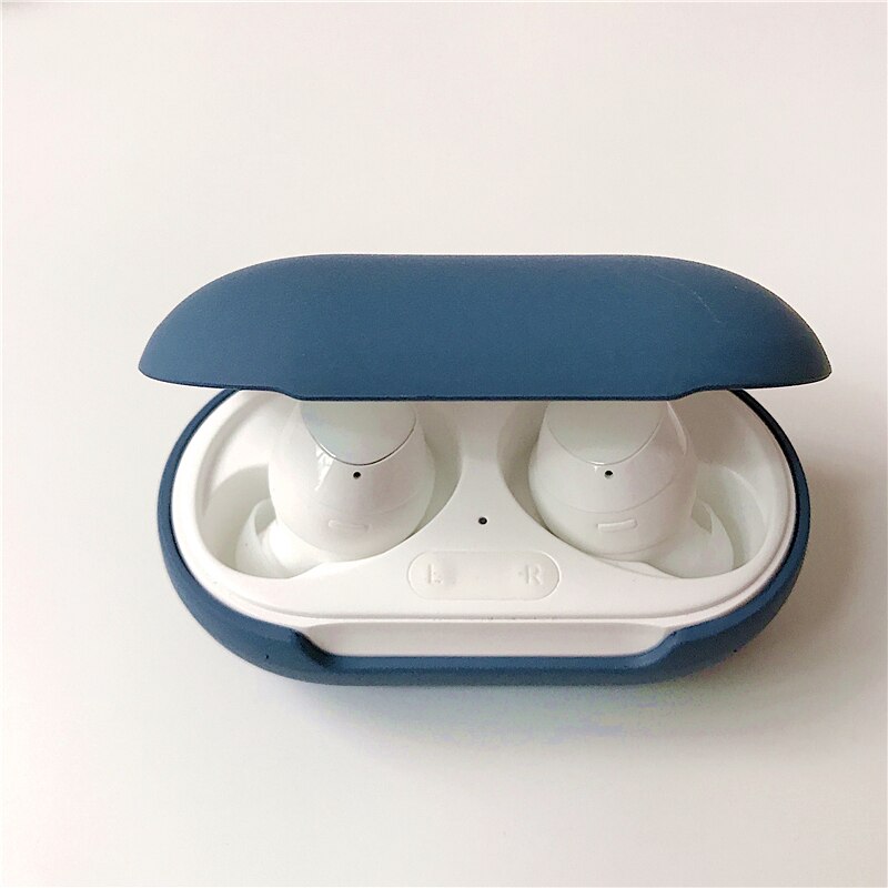 Harte PC Schutzhülle Für Samsung Galaxy Knospen + Bluetooth Kopfhörer Fall Für Galaxy Knospen Plus Headset Lade Box Zubehör: Navy
