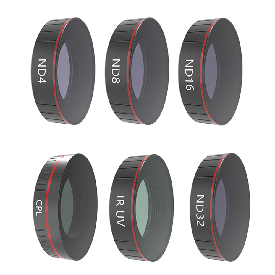 Camera Lens Filter Voor Dji Osmo Action Polarisatiefilters Cpl Uv Nd 4 8 16 32 64 Neutral Density Filters Voor osmo Action Accessoires: CPL UV ND 4 8 16 32