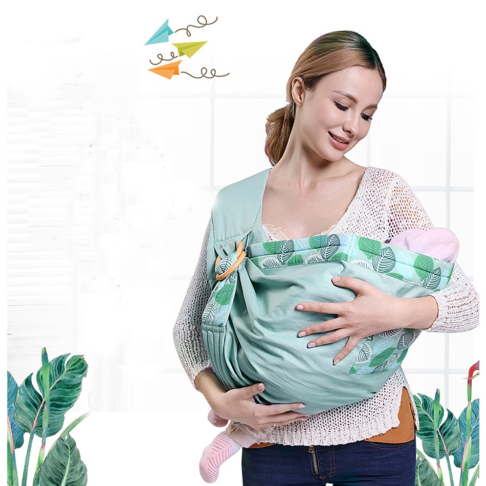 Functional Baby Sling Carrier Canguru Porte Bebe Ergonomicas Breathable Portable Baby Backpack Wrap Mother Nursing Cover Summer