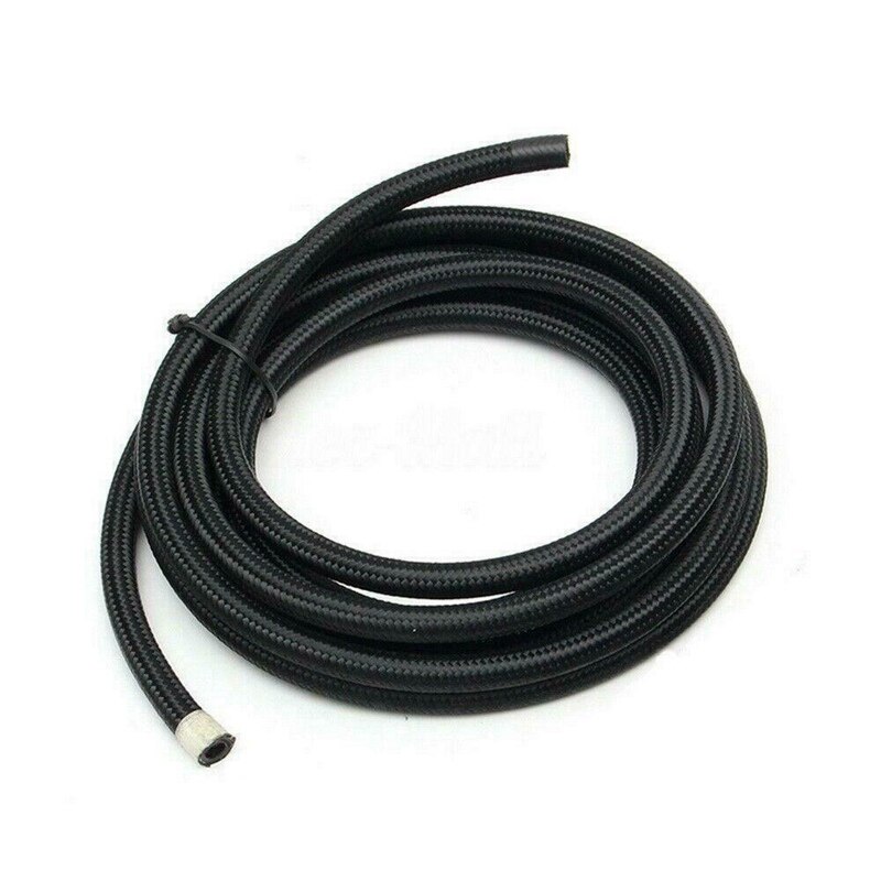 13 pièces 6AN AN-6 raccord en acier inoxydable Nylon tressé ligne de tuyau de carburant 16FT