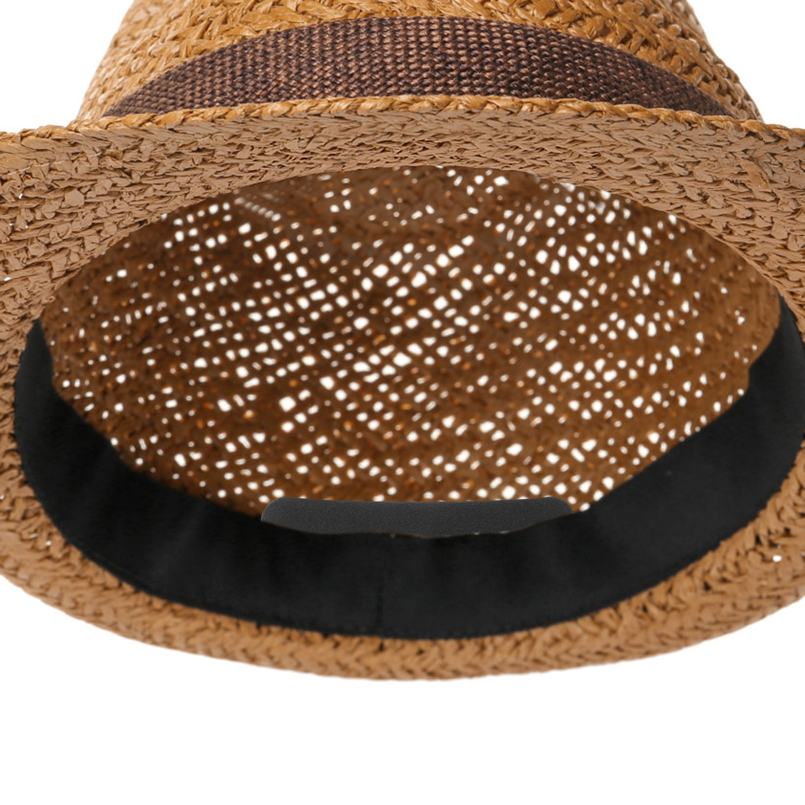 10Pcs Hat Size Tape Reducer Foam Reducing Tape Hat Reducer Inserts Self Adhesive Hats Caps Make Smaller Sweatband Black