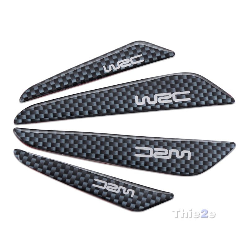 4/Pcs car door anti-collision car-styling Sticker car-covers for Dacia duster logan sandero stepway lodgy mcv 2 car accessories