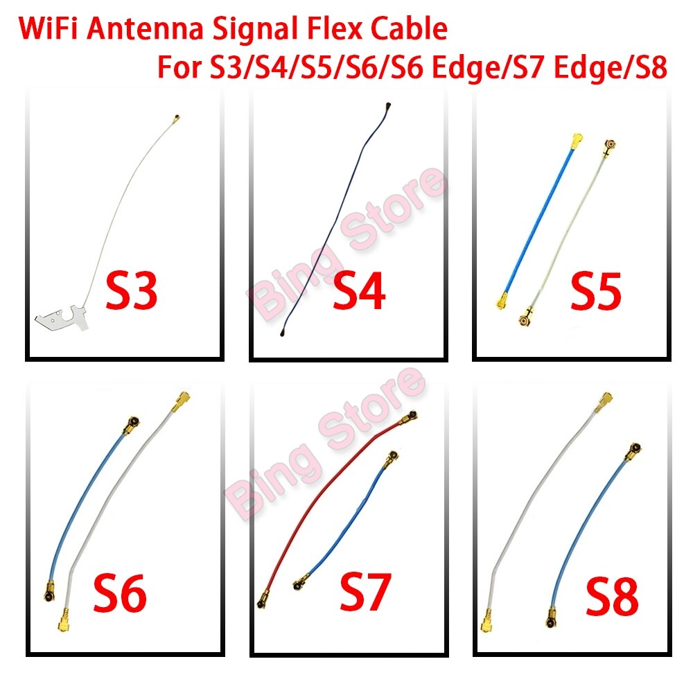 WiFi Antenne Signaal Flex Kabel Voor Samsung Galaxy S3 S4 S5 S6 S6 Edge S7 S7 Edge S8 S8 Plus WI-FI Antenne vervanging
