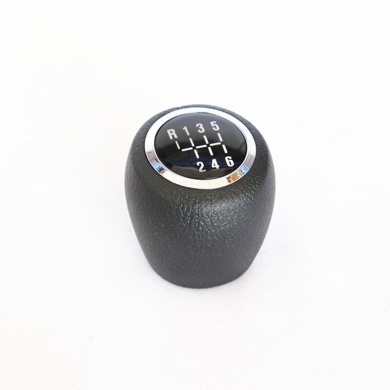 Perilla de palanca de cambios de cuero PU de 5/6 velocidades para Chevy Chevrolet Cruze , , , , , , , accesorios de coche de bola de mano: ABS - 6 Speed