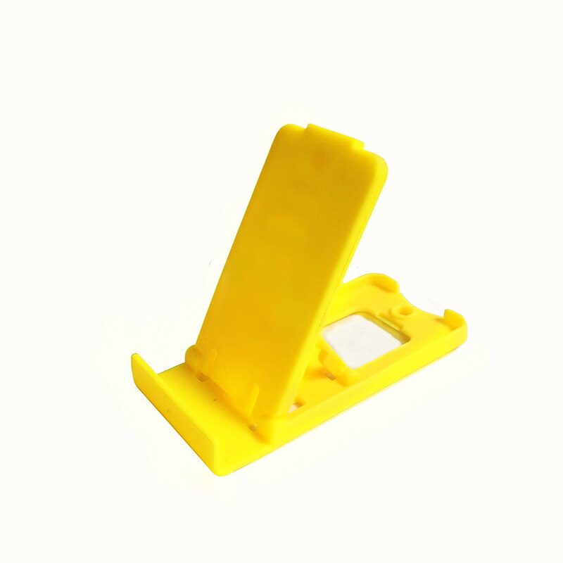 3pcs Multi-function Adjustable Mobile Phone Holders Stands Portable Support for iPhone 4 5 6 7 ipad MP4 MP5 Samsung Xiaomi: yellow